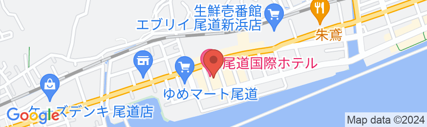 尾道国際ホテルの地図