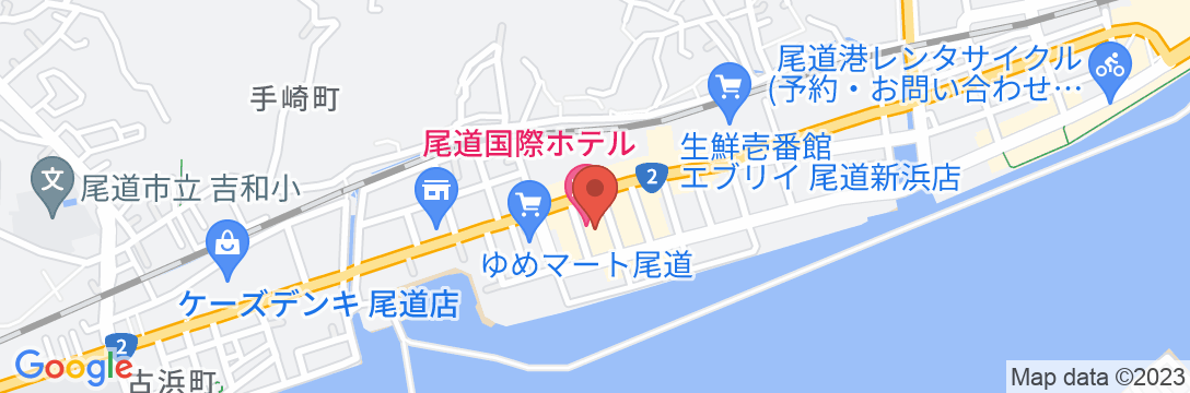 尾道国際ホテルの地図