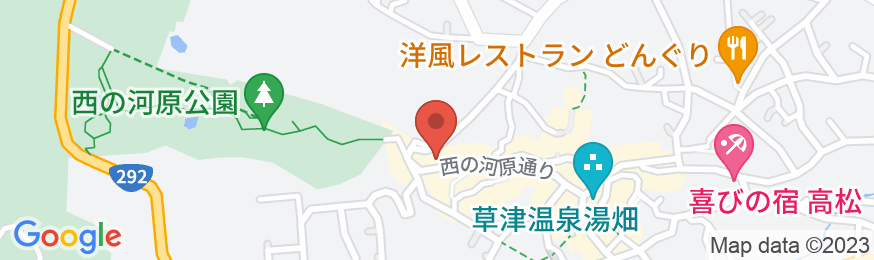 草津温泉 湯宿 みゆきの地図