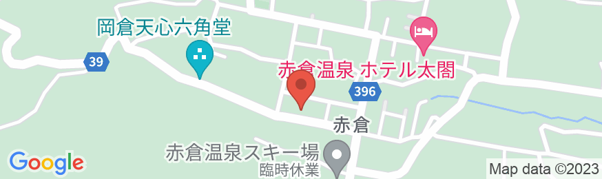 赤倉温泉 赤倉セントラルホテルの地図