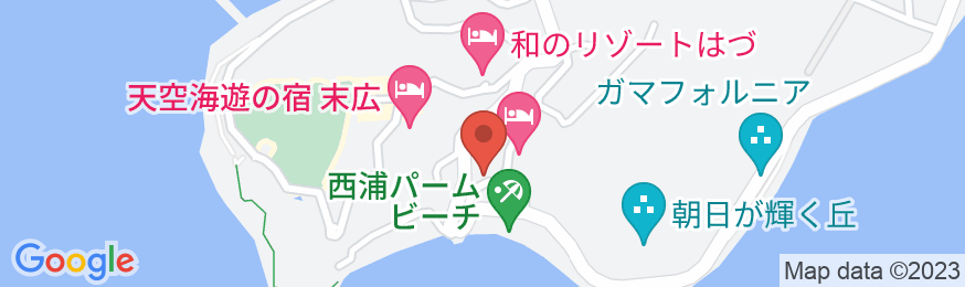 海一望の宿 西浦グランドホテル吉慶の地図