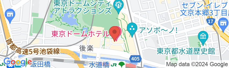 東京ドームホテルの地図