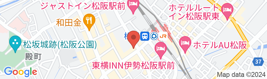 松阪シティホテルの地図
