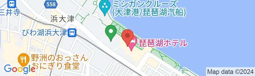 琵琶湖ホテルの地図