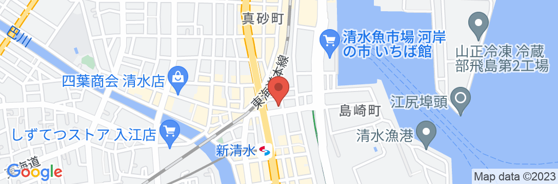 ホテルTOKIWA駅南店の地図