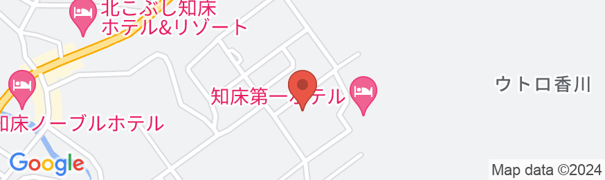 ウトロ温泉 知床第一ホテルの地図