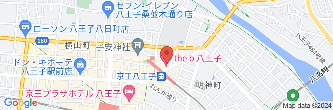 the b 八王子(ザビー はちおうじ)の地図