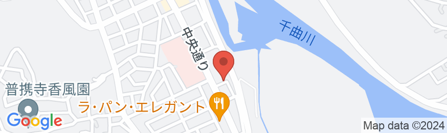戸倉上山田温泉 旅亭 たかのの地図