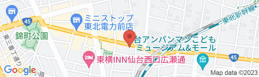 リッチモンドホテル仙台の地図