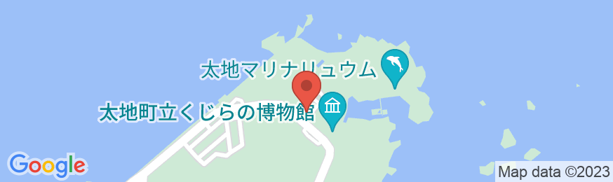 太地温泉 花いろどりの宿 花游(かゆう)の地図