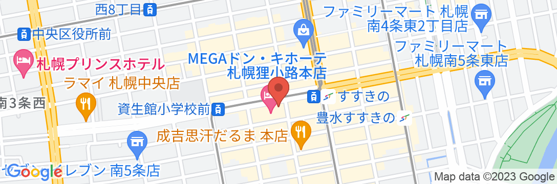札幌東急REIホテルの地図