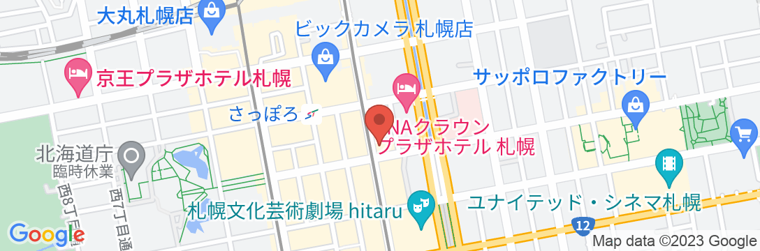リッチモンドホテル札幌駅前の地図