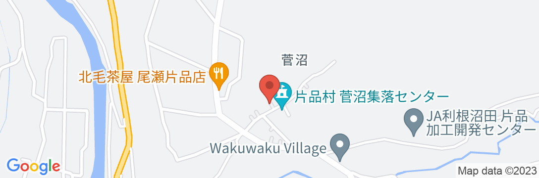 民宿 山荘薬師の地図