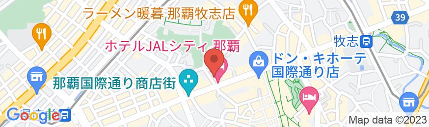 ホテルJALシティ那覇(国際通り)の地図