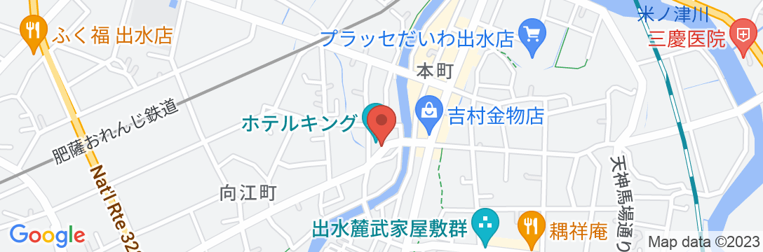 HOTEL KING(ホテル キング)<鹿児島県>の地図