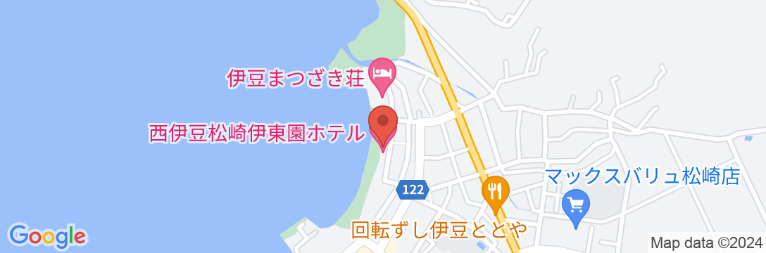 松崎伊東園ホテルの地図