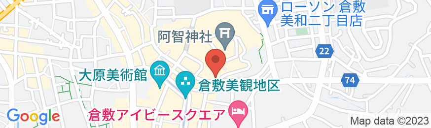 吉井旅館の地図