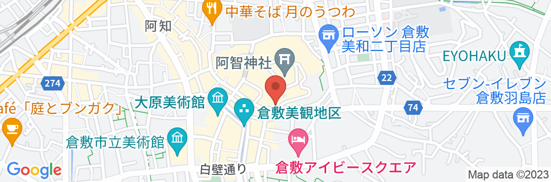 吉井旅館の地図
