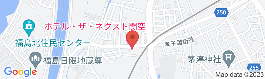 ホテル・ザ・ネクスト関空の地図
