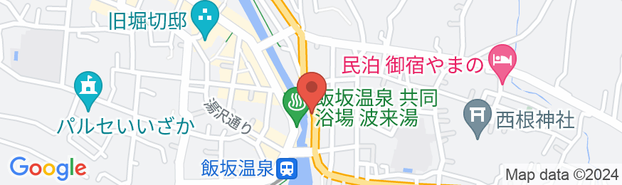 飯坂温泉 松島屋旅舘の地図
