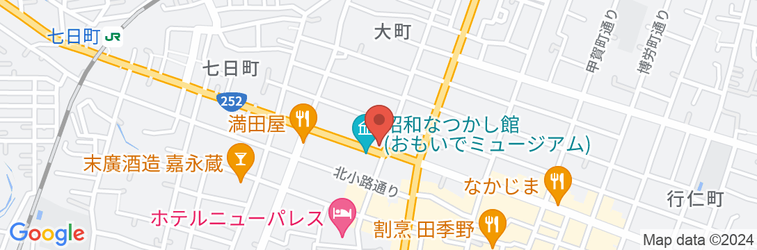 ホテル 大阪屋の地図