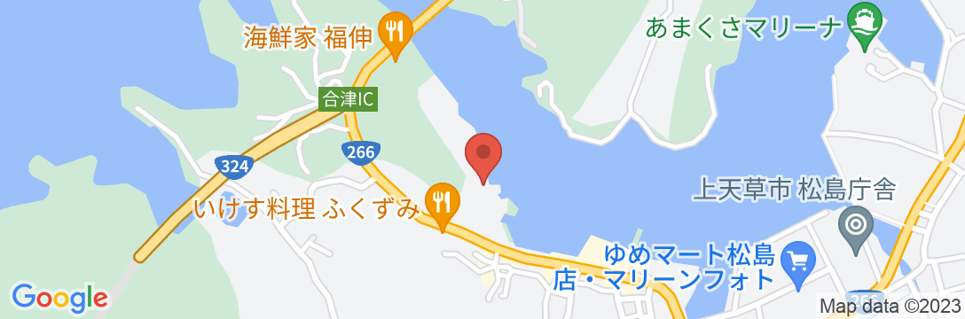 松島温泉 五橋苑の地図