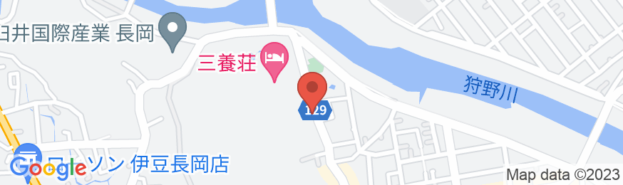 伊豆長岡温泉 招福の宿 ゑびすや(えびすや)の地図