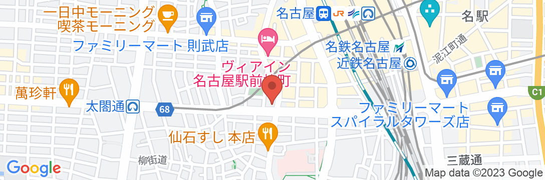 名古屋フラワーホテルPartIIの地図