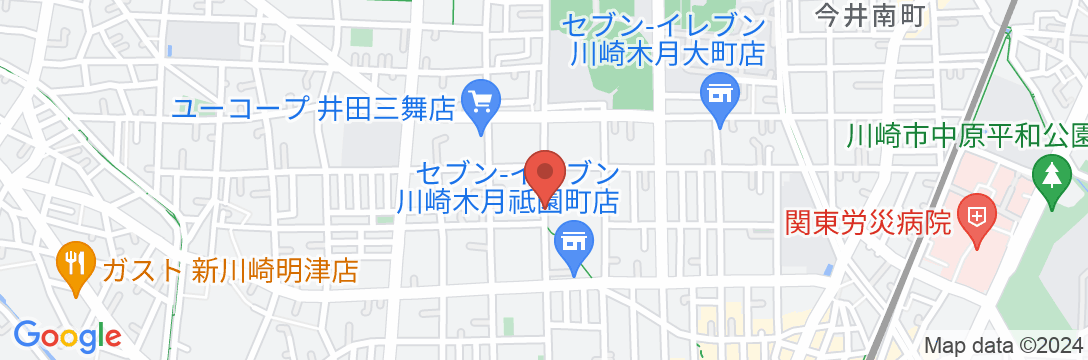 川崎国際交流センターホテルの地図