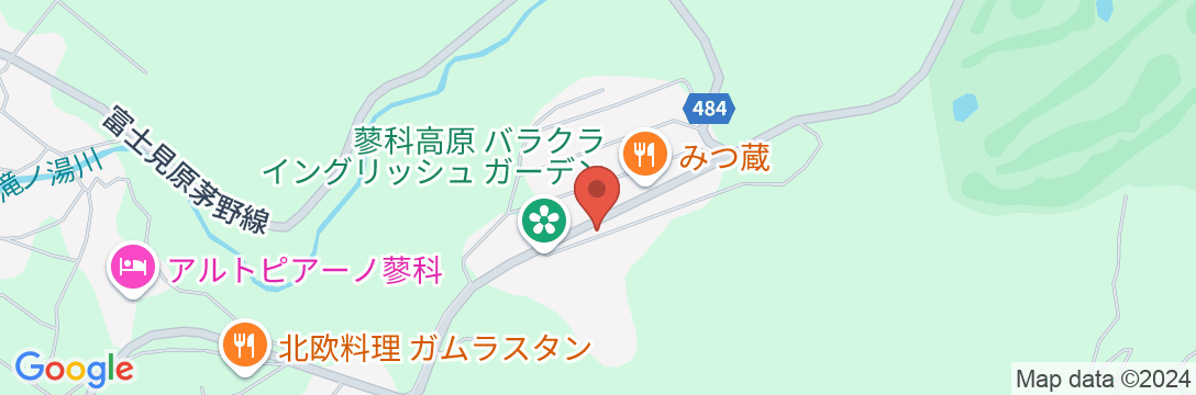 蓼科高原 ヴィラB&Bホテルの地図