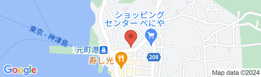 橘荘 <大島>の地図