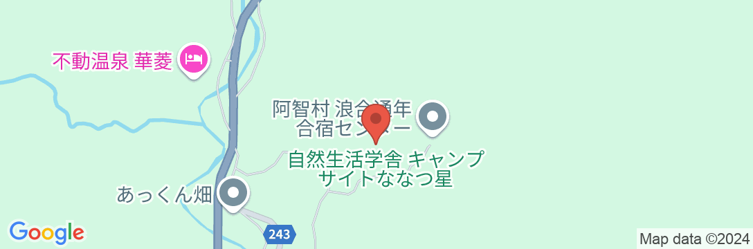 なみあい遊楽館の地図