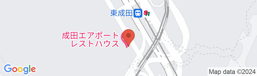 成田エアポートレストハウスの地図
