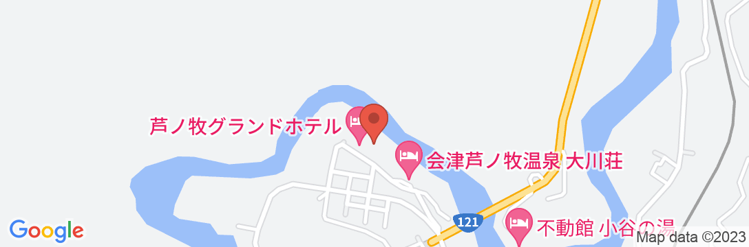 会津芦ノ牧温泉 芦ノ牧グランドホテルの地図