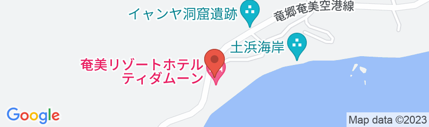 ティダムーン(THIDA MOON)<奄美大島>の地図