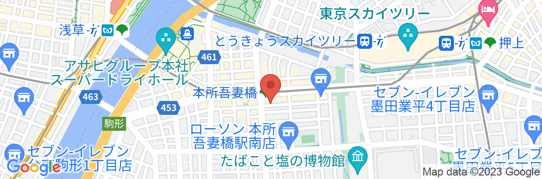 ビジネス旅館 竹乃家の地図