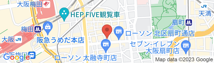 大阪東急REIホテルの地図
