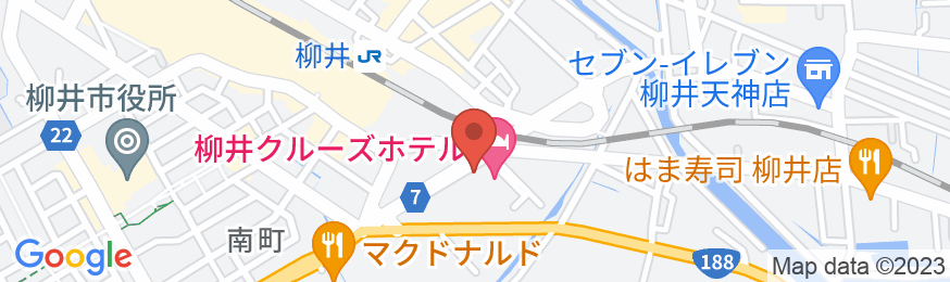 柳井クルーズホテルの地図