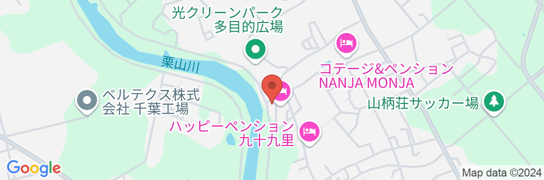 九十九里ペンション COCOの地図