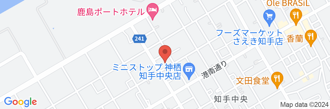 ビジネス旅館 横浜屋の地図