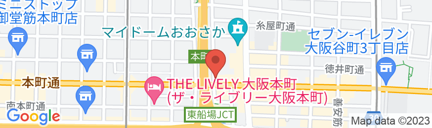 シティプラザ大阪〜HOTEL&SPA〜の地図