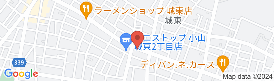 旅荘 米路の地図