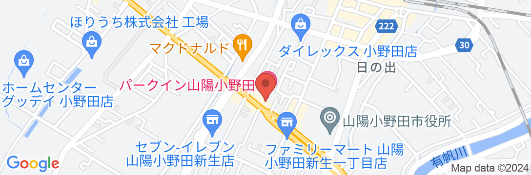 パーク・イン山陽小野田の地図