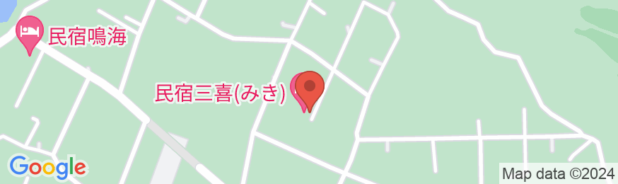 民宿 三喜 <大島>の地図