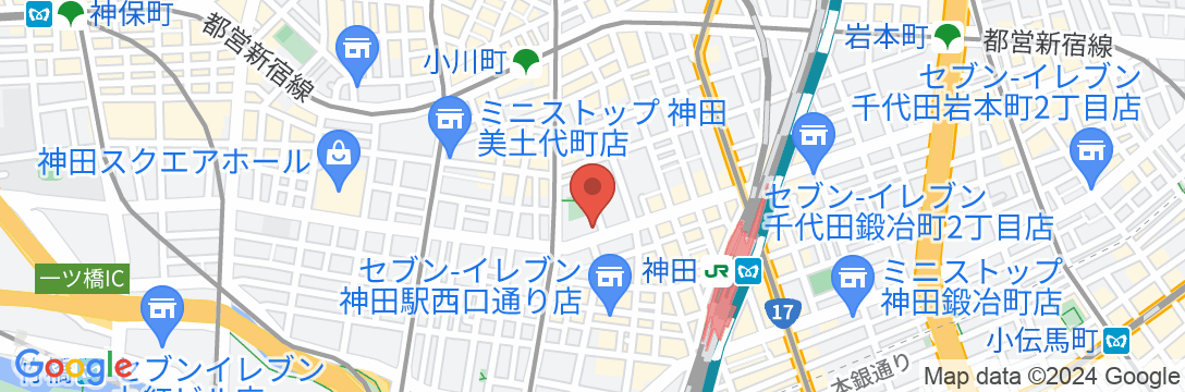 グランドセントラルホテル<東京都>の地図
