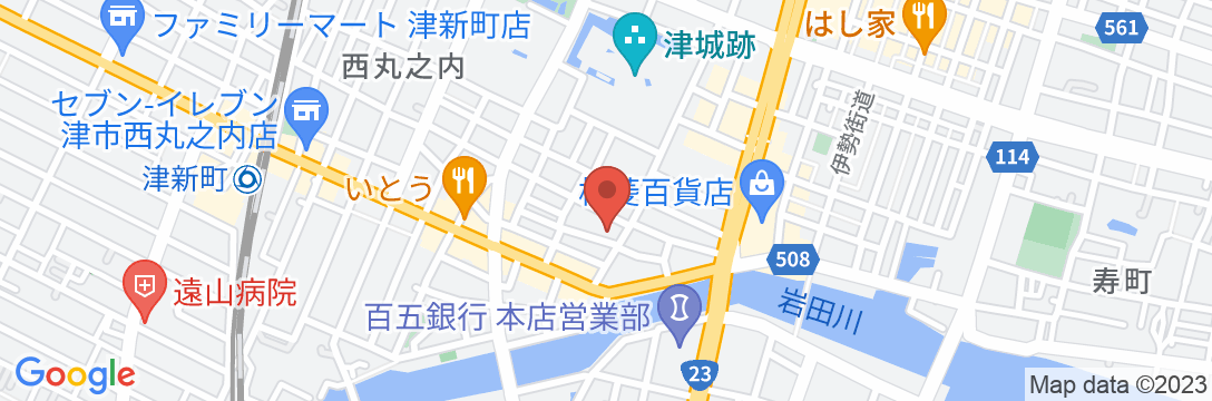 ビジネス旅館 近畿荘の地図