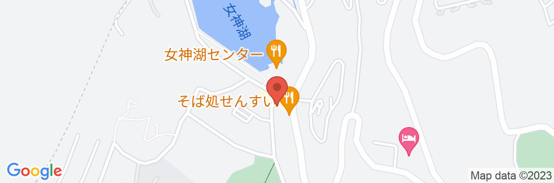 民宿ひまわり&サンロッヂの地図