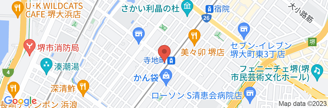大阪ベイプラザホテルの地図