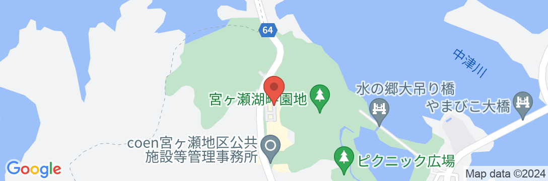 宮ヶ瀬RESORT旅館 みはるの地図