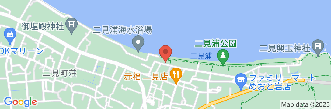 みそぎの湯 潮香苑の地図